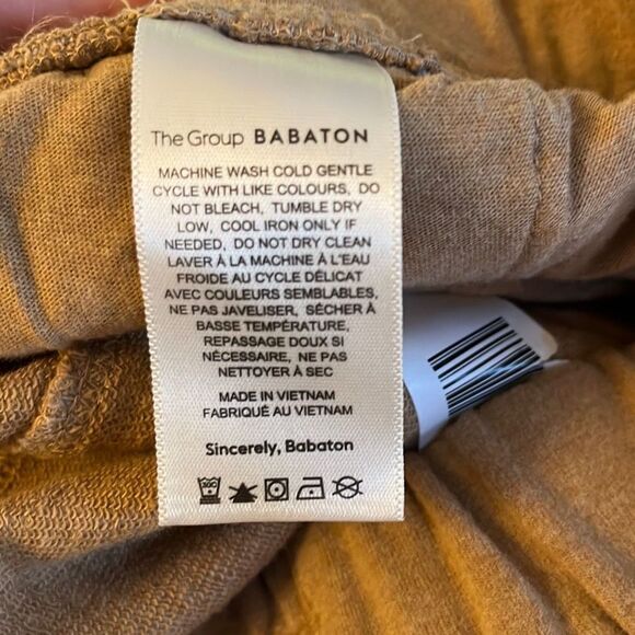 Aritzia Babaton‎ Relaxed Fit Sweatpants XS Drawstring Waist Pockets Casual - Picture 5 of 6